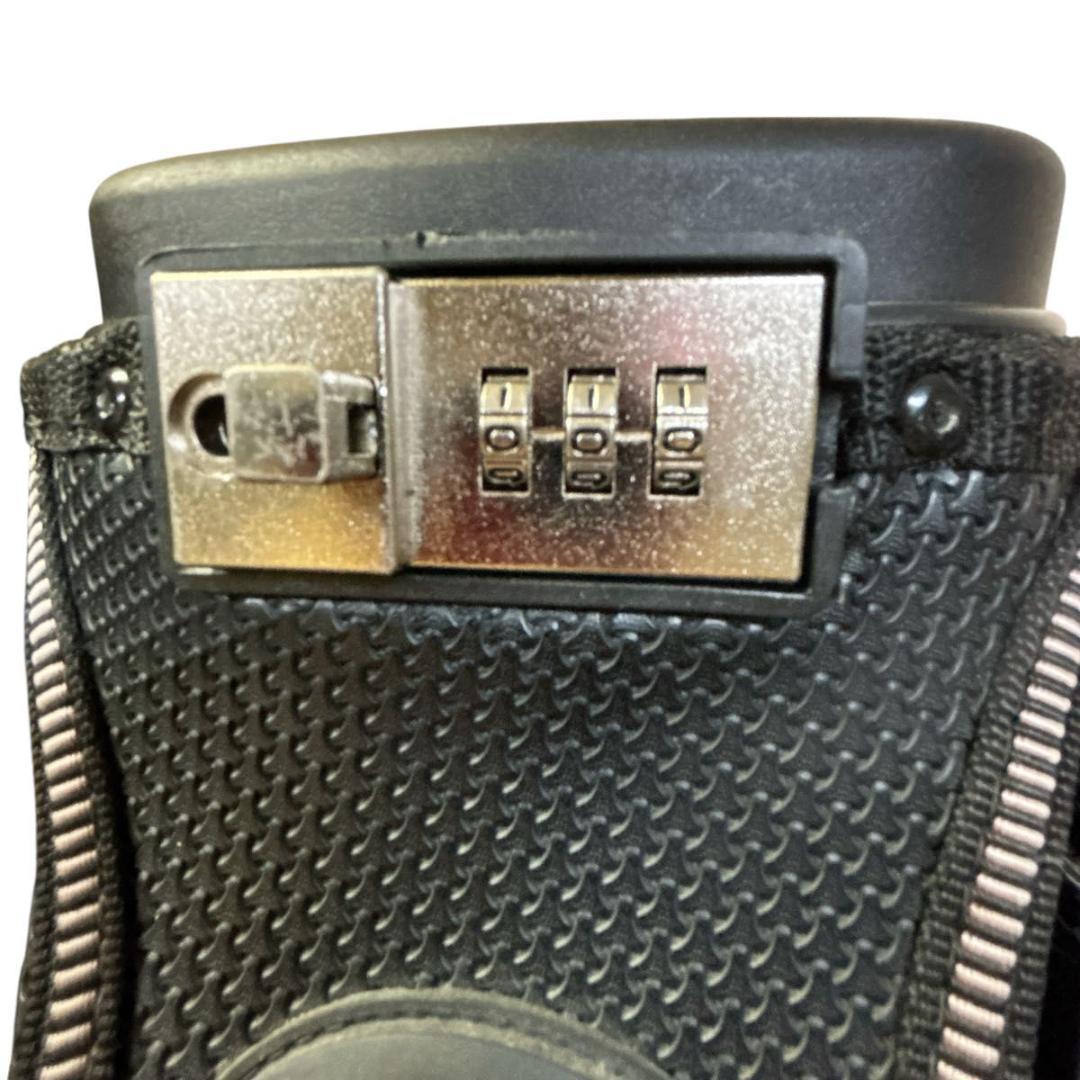 バートン　ゴルフクラブケース　ロック付き　ワイヤー　盗難防止　希少品