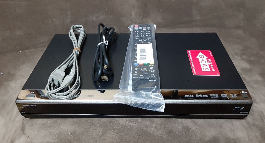 シャープ　BD-W560　W録　500GB