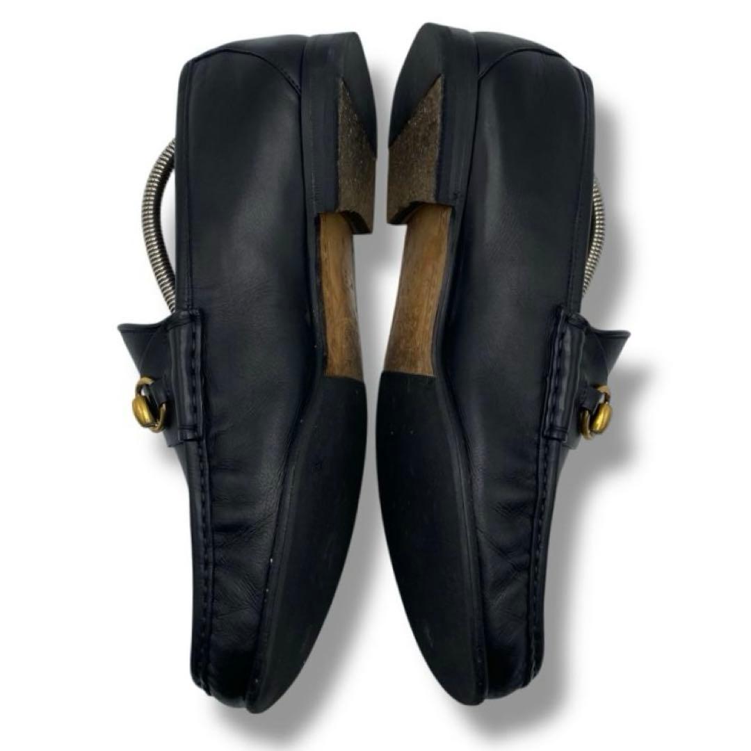 美品 GUCCI グッチ ホースビット 現行 レザー 革靴 ローファー ドレス