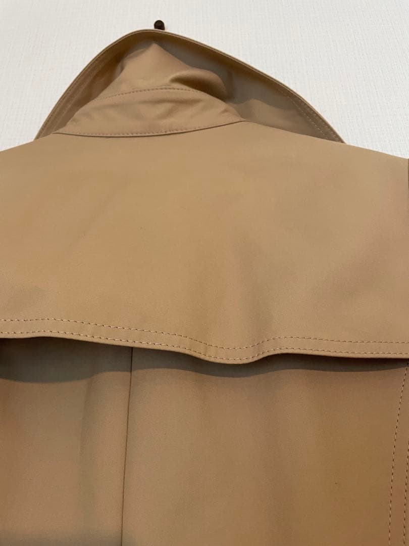 美品theory luxe ダブルブレスト トレンチコート 38