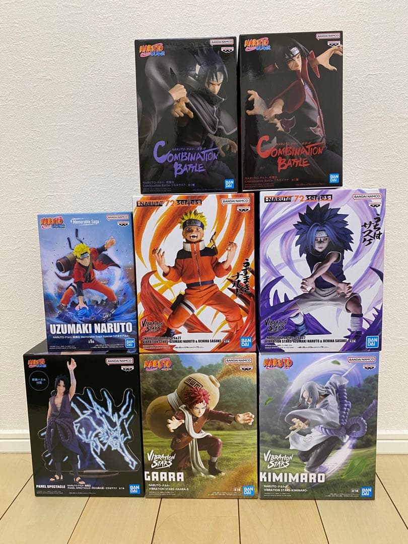 NARUTO-ナルト-疾風伝 フィギュアセット　まとめ売り