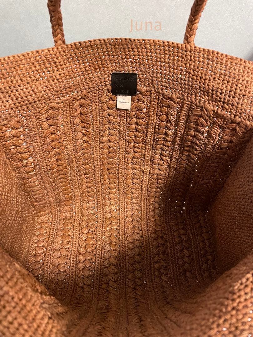 MAISON N.H PARIS EMMA ラフィアバッグ ANAYI アナイ