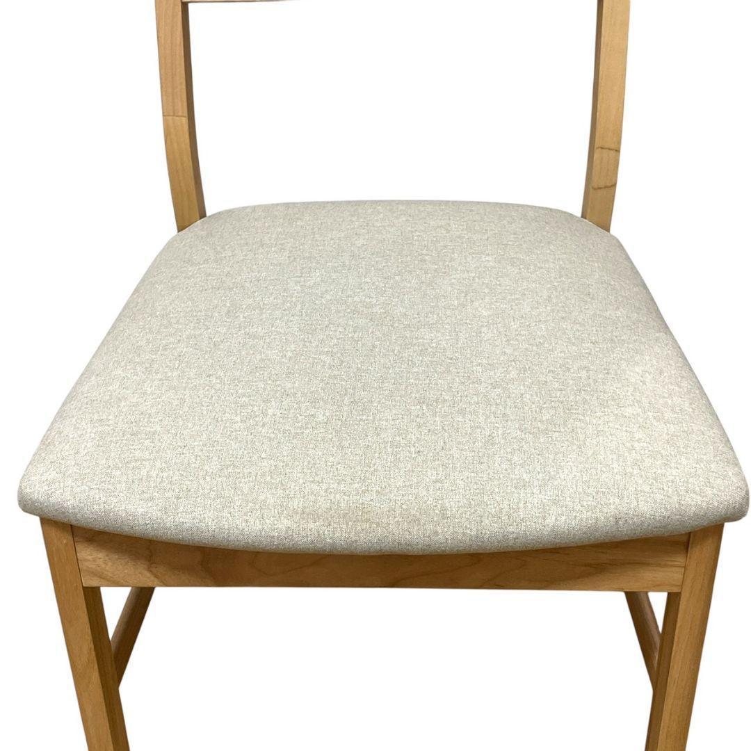 【美品】一生紀 リビングチェア B 木製 ナチュラル