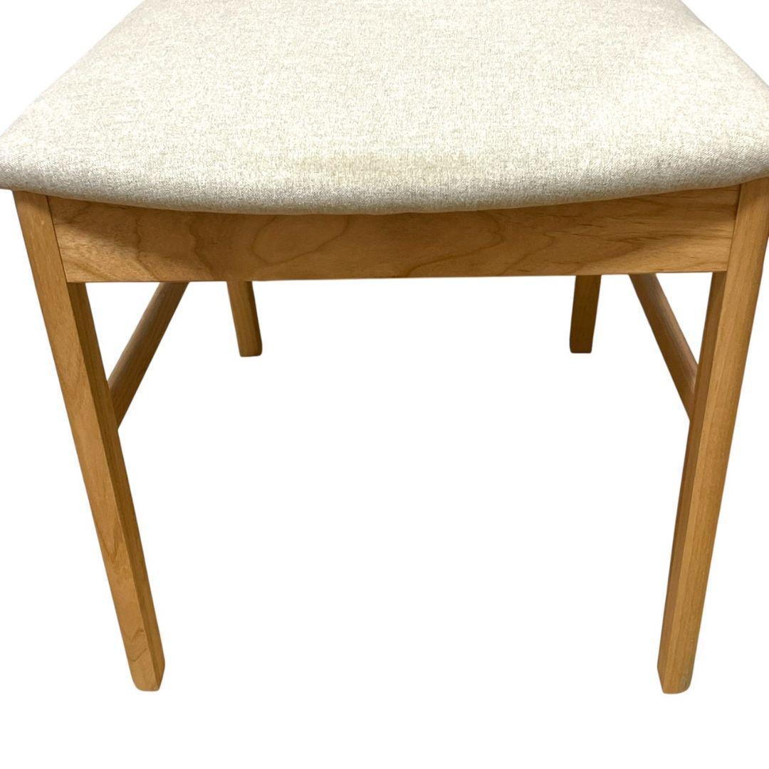 【美品】一生紀 リビングチェア B 木製 ナチュラル