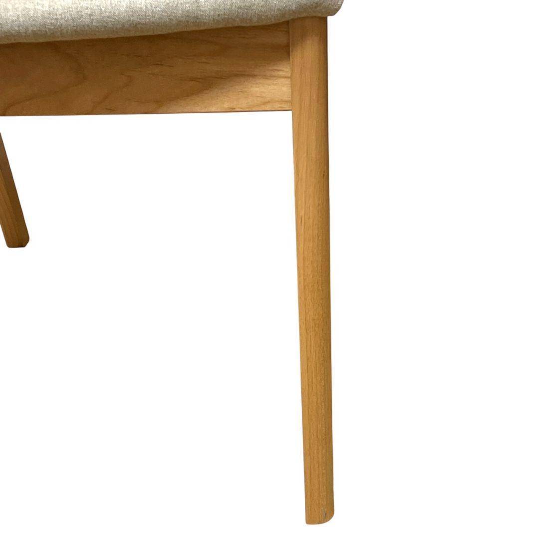 【美品】一生紀 リビングチェア B 木製 ナチュラル