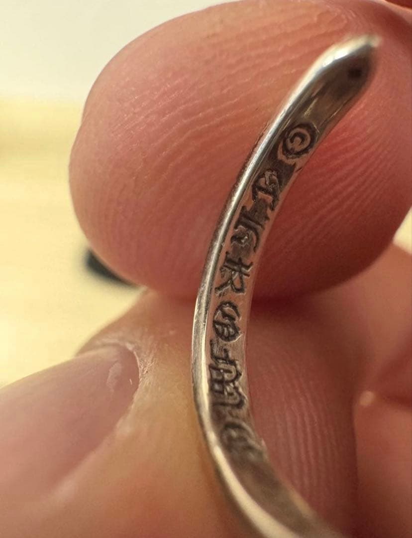 て*て様 【CHROME HEARTS】 クロムハーツ ダガーフープピアス