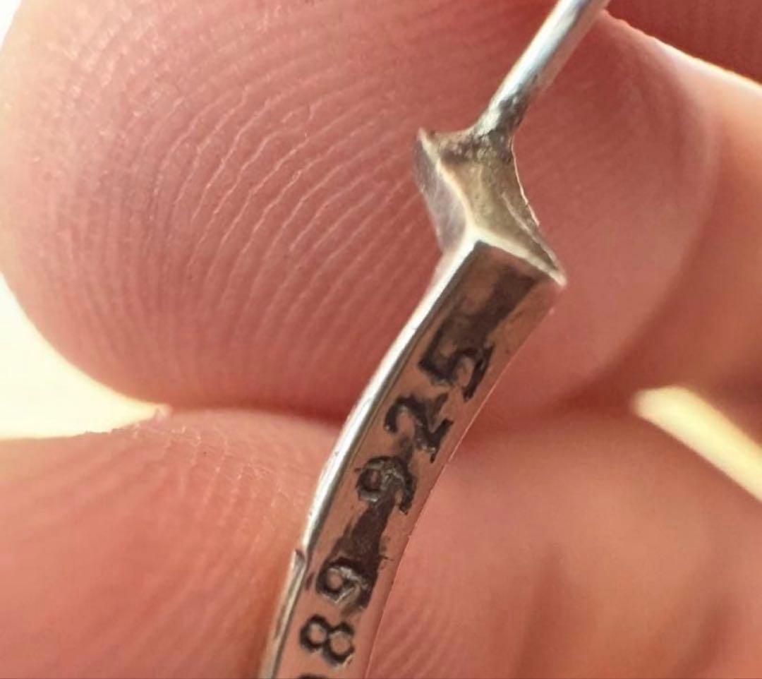 て*て様 【CHROME HEARTS】 クロムハーツ ダガーフープピアス