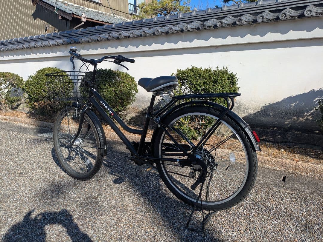 美品 26インチ 自転車 ママチャリ　軽快車 シティサイクル 名古屋　配送可