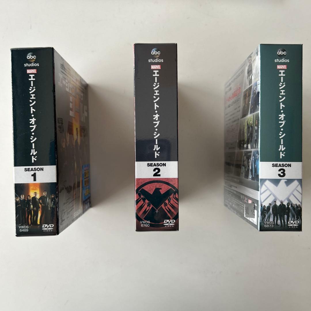 新品未開封　エージェント・オブ・シールド DVD シーズン 1 2 3 セット
