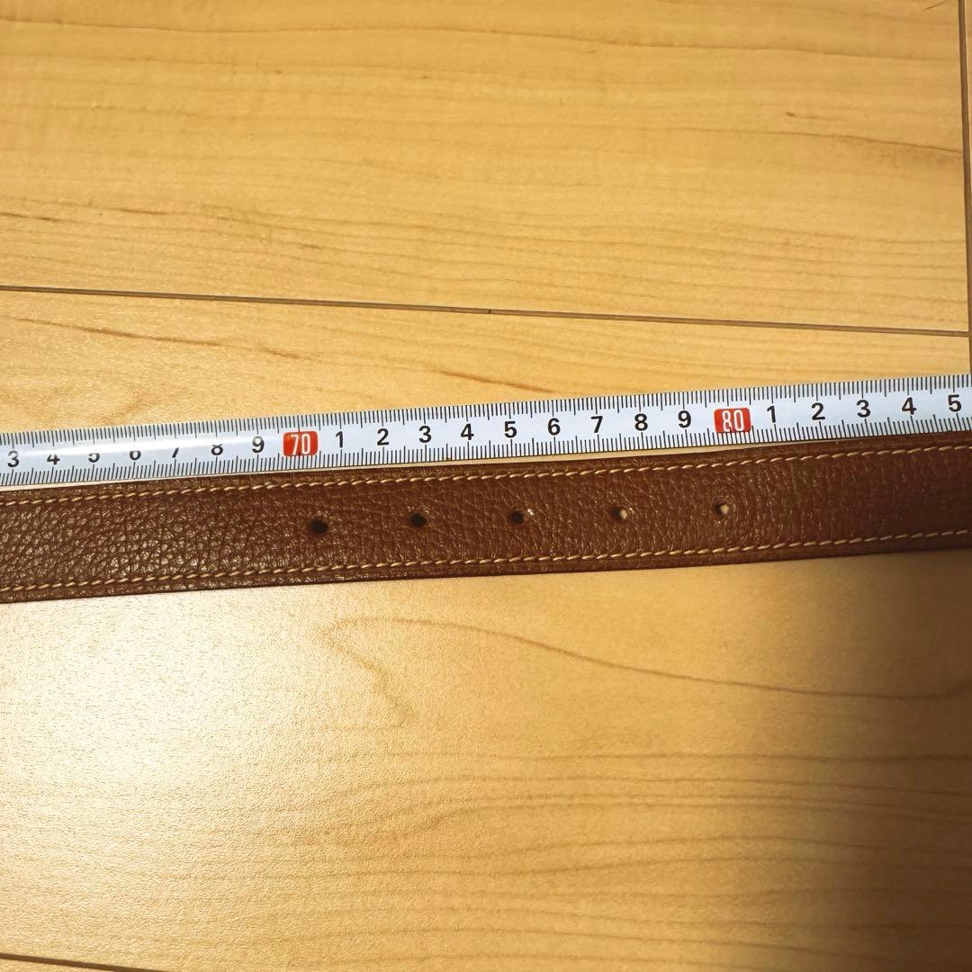 チェレリーニ タイユアタイ別注 レザー ベルト ブラウン