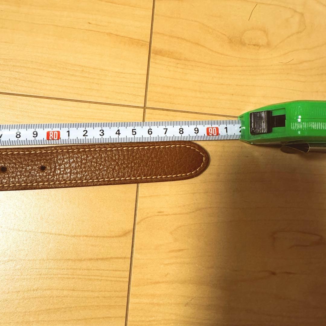 チェレリーニ タイユアタイ別注 レザー ベルト ブラウン