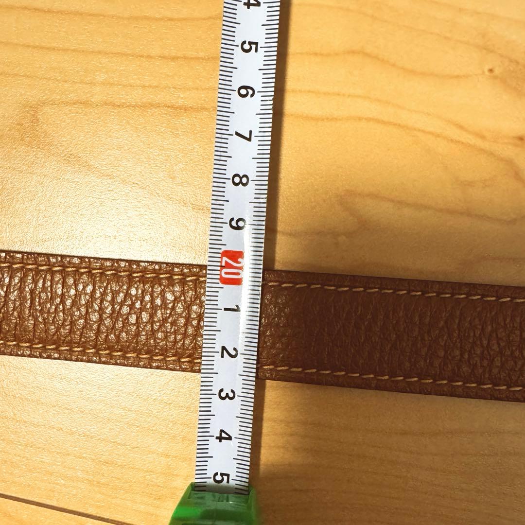 チェレリーニ タイユアタイ別注 レザー ベルト ブラウン