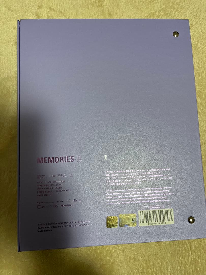 【美品】【トレカ付き】BTS memories 2018 ジミン　トレカ