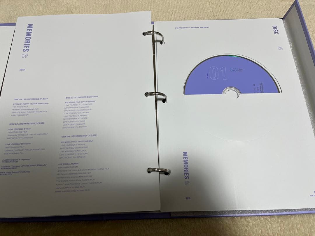 【美品】【トレカ付き】BTS memories 2018 ジミン　トレカ