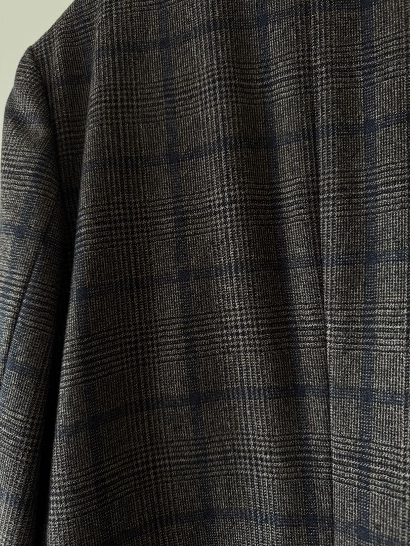 Tomorrowland チェック柄 ダブルブレストジャケット