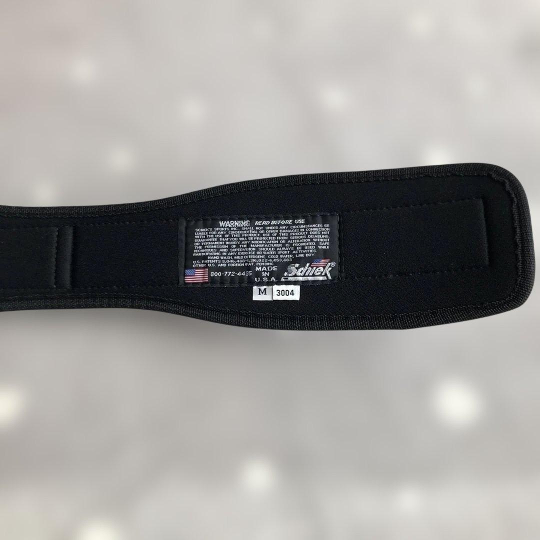 Schiek シーク トレーニングベルト Mサイズ　カーボン
