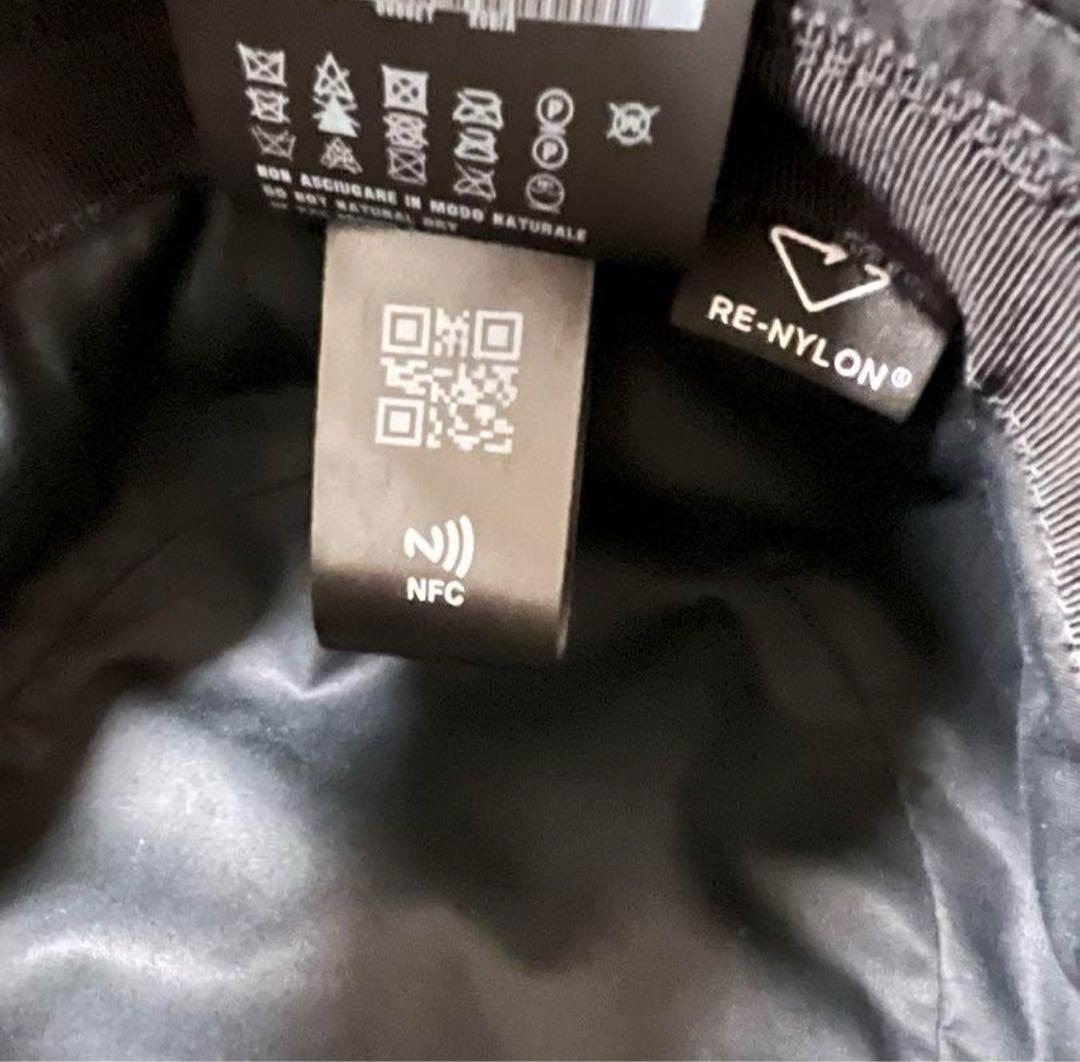 PRADA ブラック バケットハット XL RE-NYLON