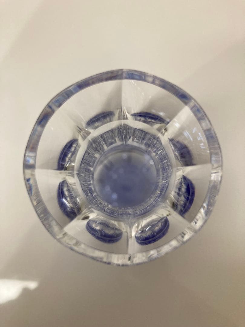 復元　薩摩切子 色被せガラス　栓付酒瓶　薩摩びーどろ工芸作