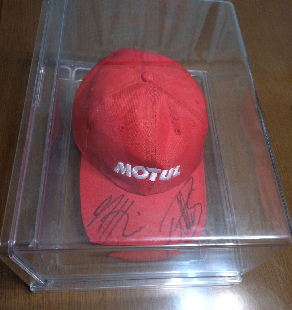 WRC ラリー・ジャパン　初開催年　SUBARU　サイン帽子