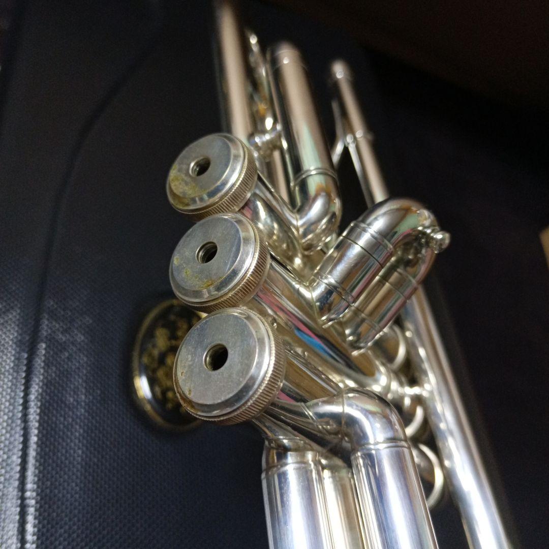 J.マイケル TR-300S トランペット本体シルバー アルミストレートミュート
