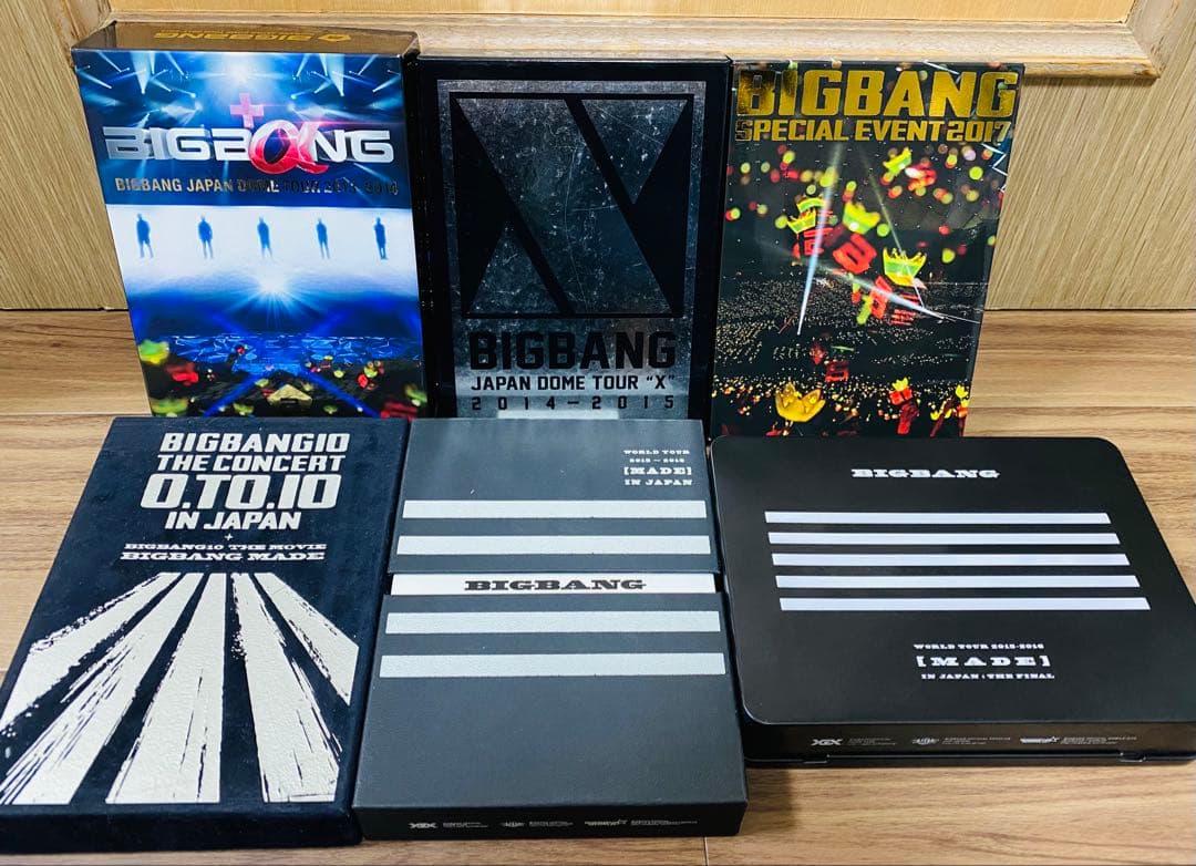 BIGBANG ライブ DVD ブルーレイ 17枚 まとめ売りセット 初回盤