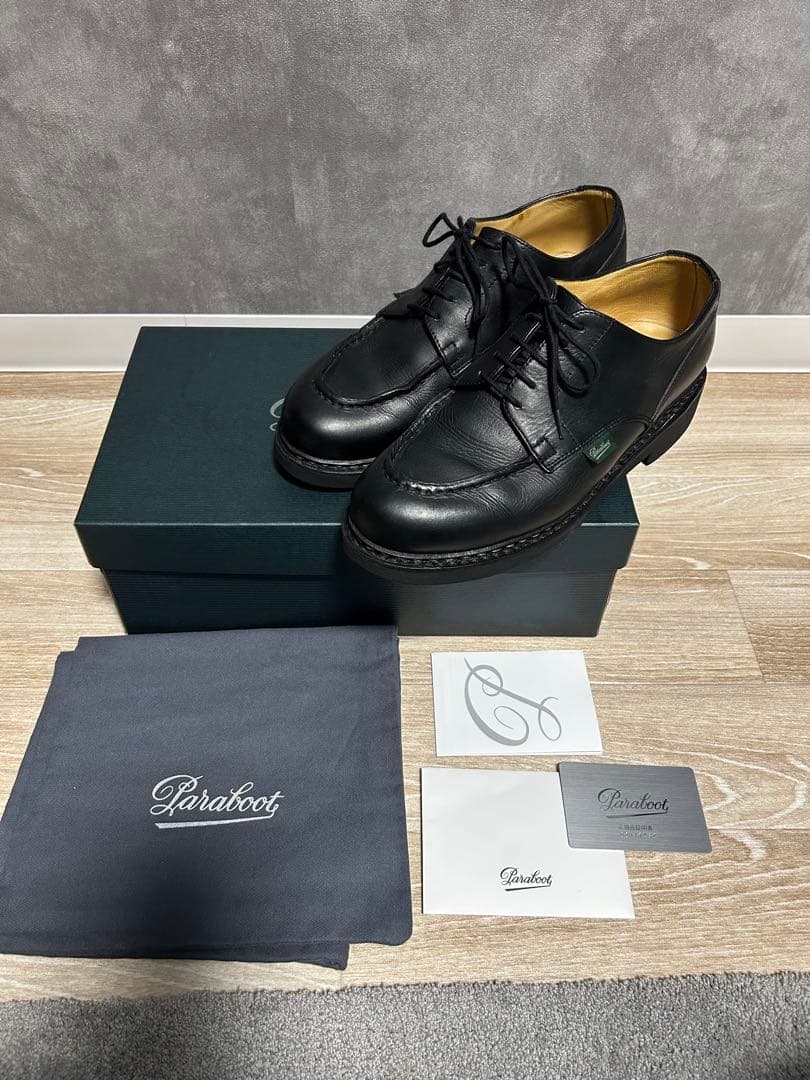国内正規パラブーツ Paraboot シャンボード ブラック 7