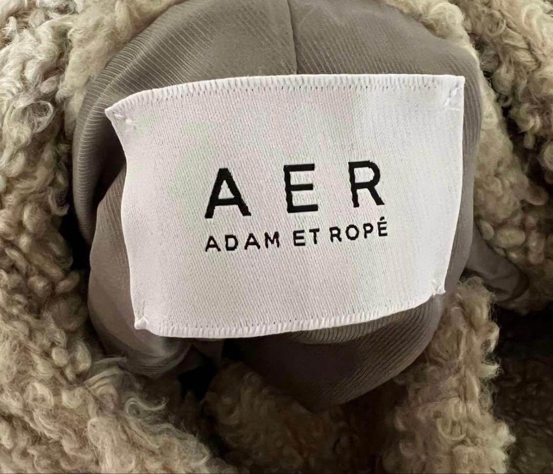 【お値下げ•人気商品•美品】アダムエロペ　ボアロングコート