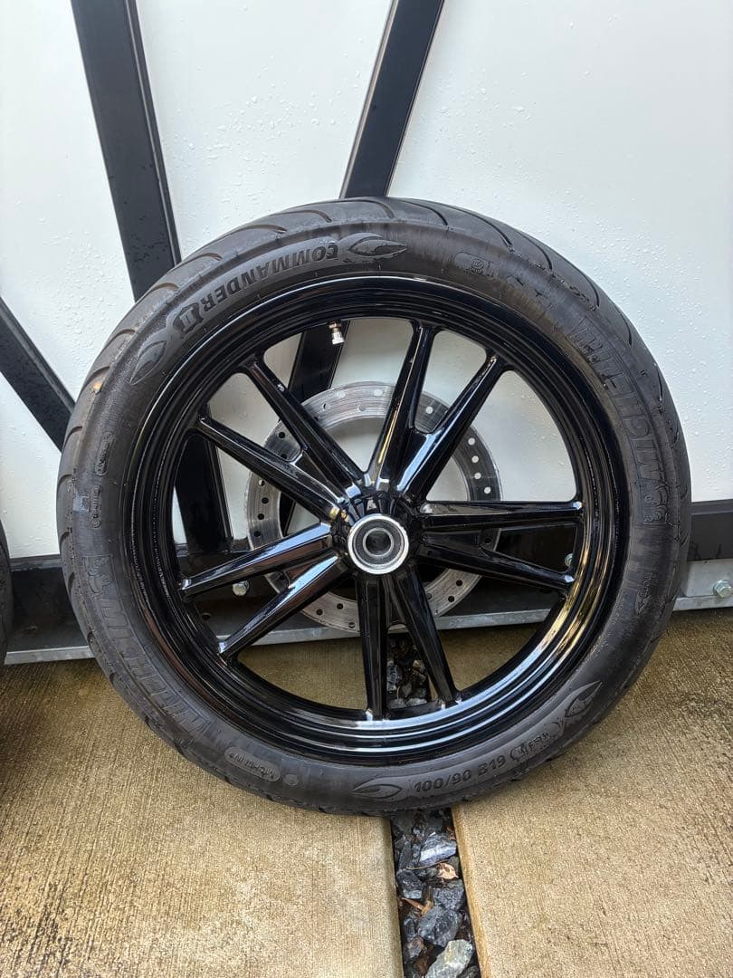 ハーレーダイナホイール前後セット