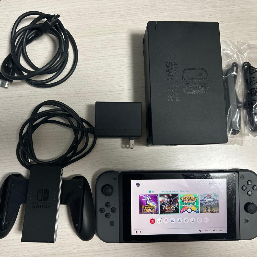 Nintendo Switch グレー 本体 【使用期間2ヶ月】