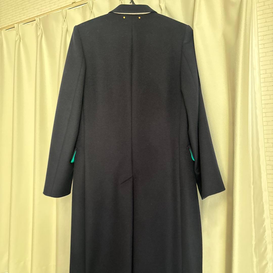 【美品】paul smith ポールスミス　メンズ　チェスターコート　ネイビー