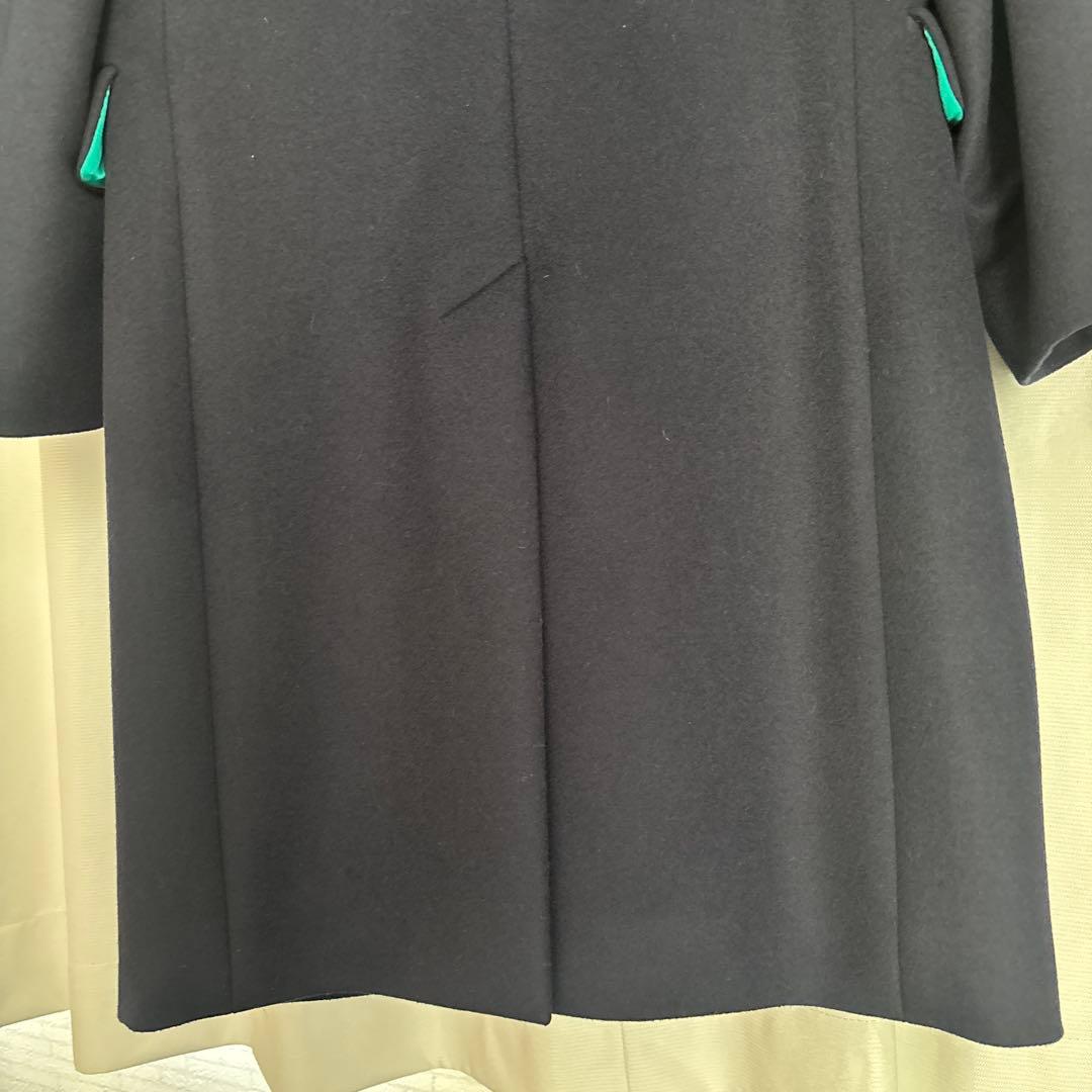 【美品】paul smith ポールスミス　メンズ　チェスターコート　ネイビー