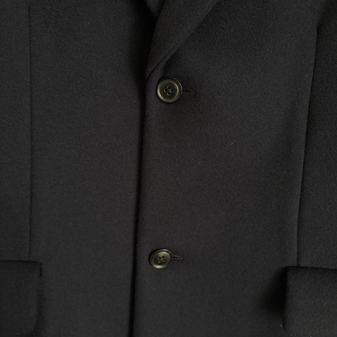 【美品】paul smith ポールスミス　メンズ　チェスターコート　ネイビー