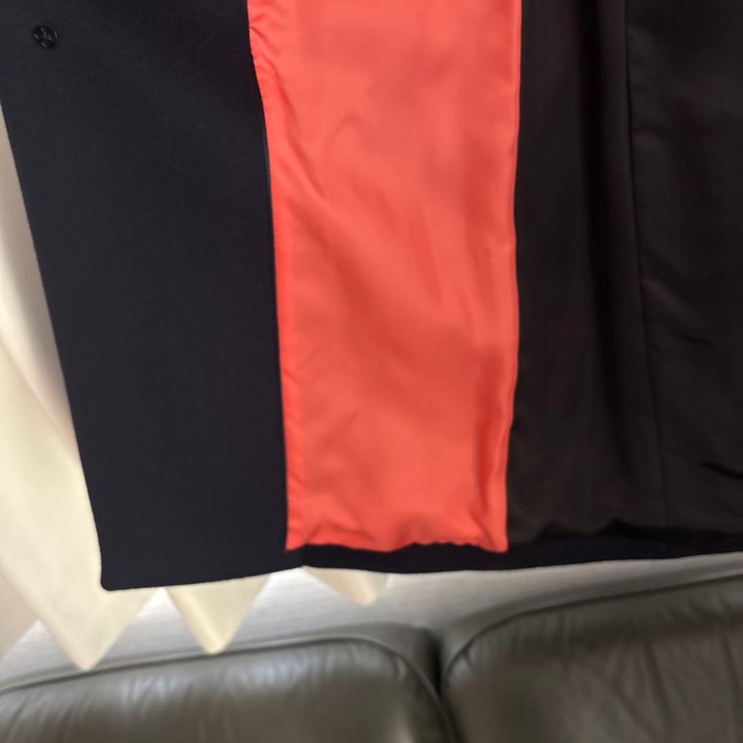 【美品】paul smith ポールスミス　メンズ　チェスターコート　ネイビー