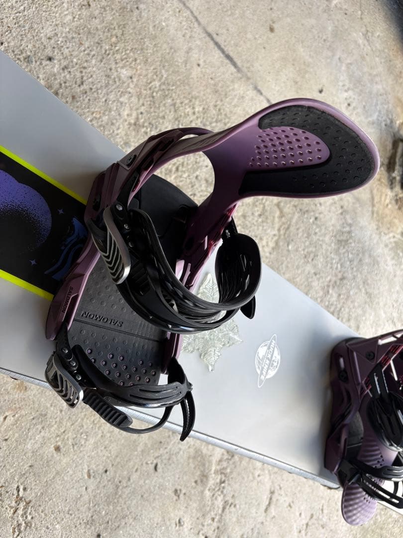 スノーボード バインディング付き