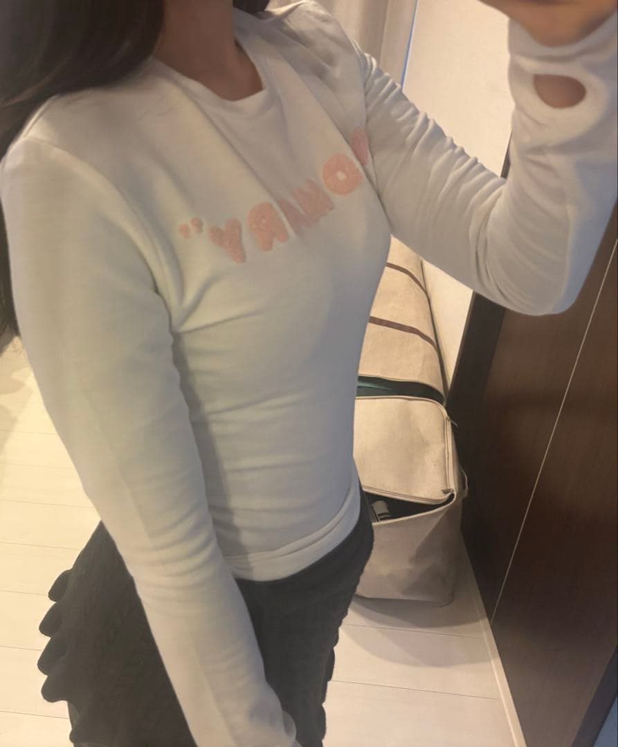 トップス andmary \"mary logo tops\" (pink)