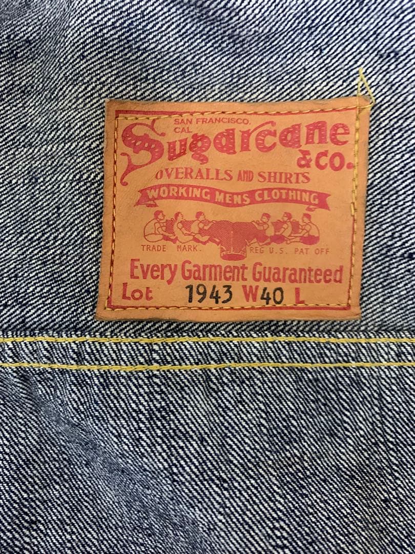 SCSC 1943 大戦デニム　ジャケット　40 新品
