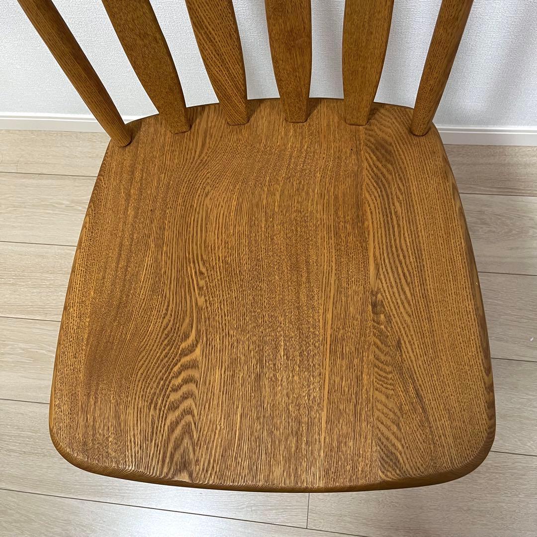 す21【美品】北欧 ナチュラルインテリア ウィンザーチェア ダイニングチェア