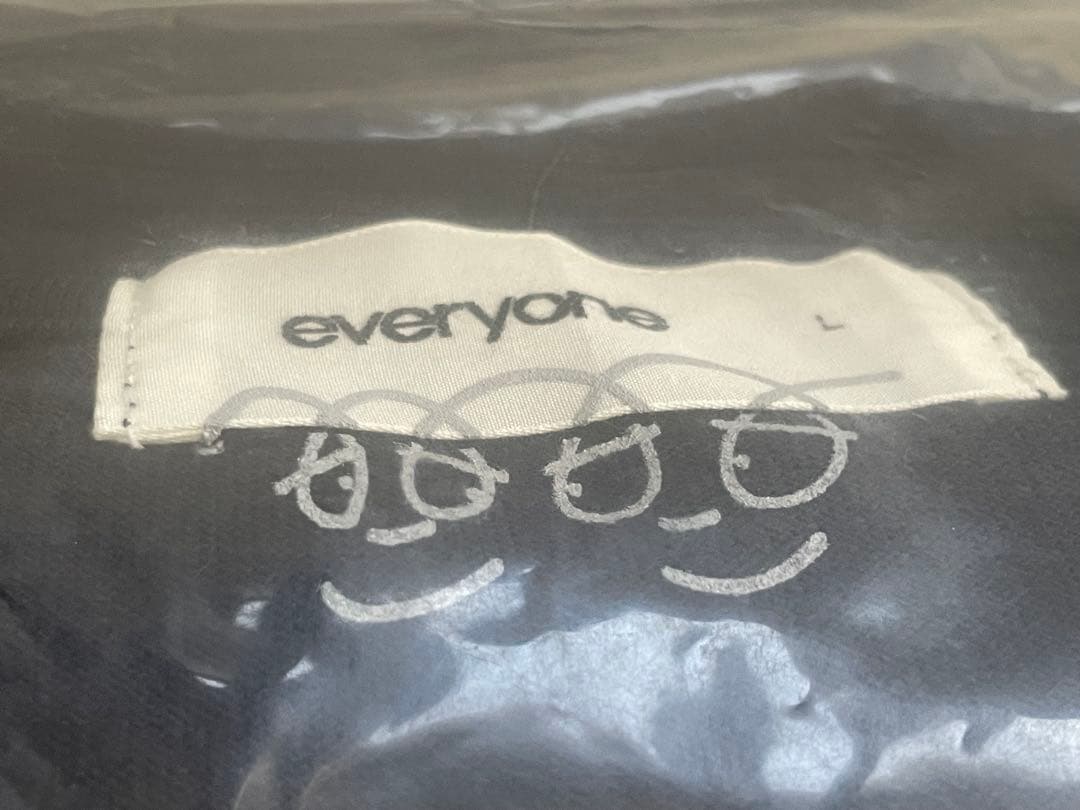 everyone j.30000 buddies tee NAVY L シャツ