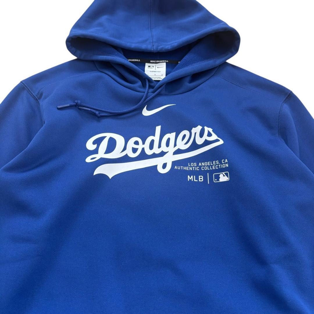 NIKE ドジャース パーカー L 公式 MLB サーマフィット