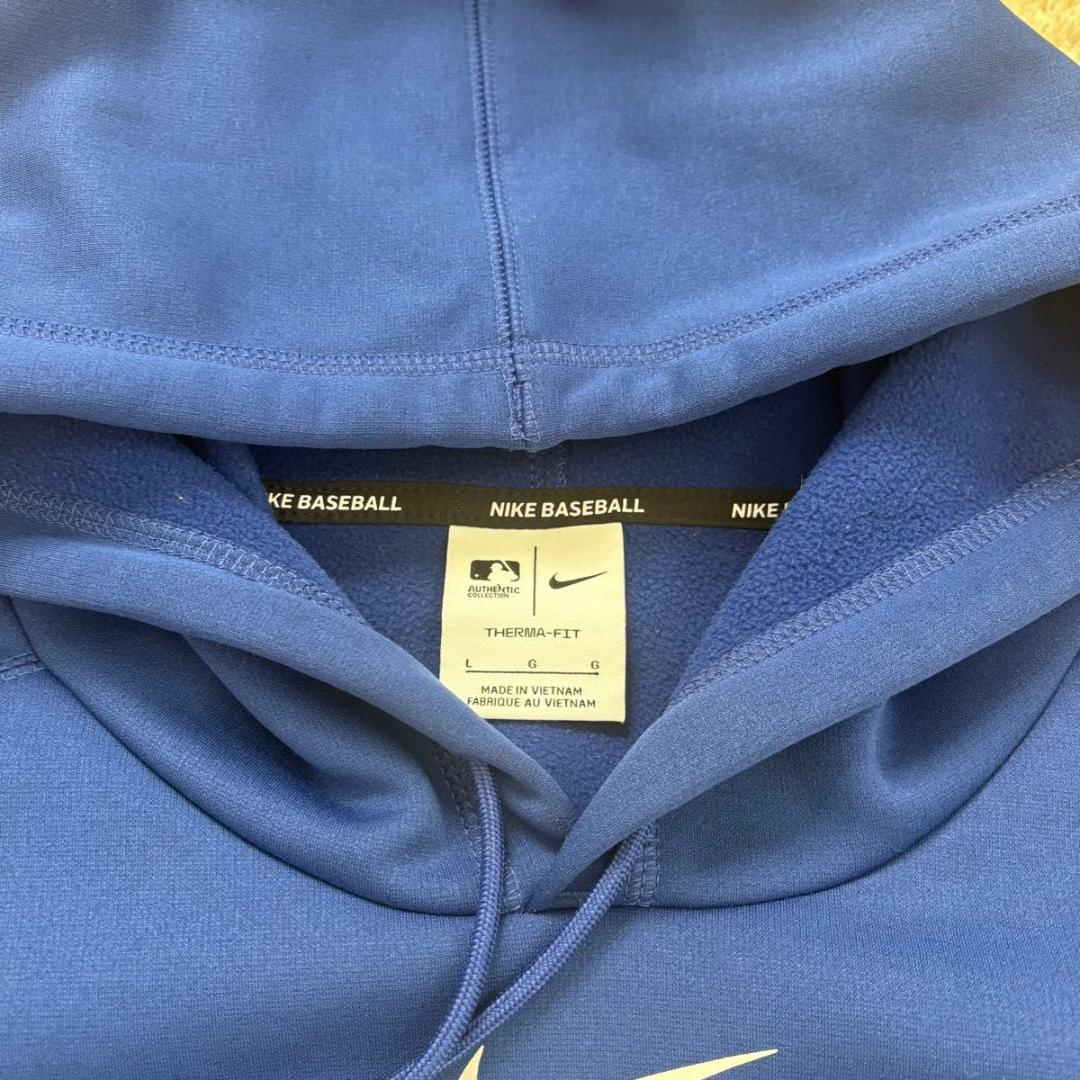 NIKE ドジャース パーカー L 公式 MLB サーマフィット