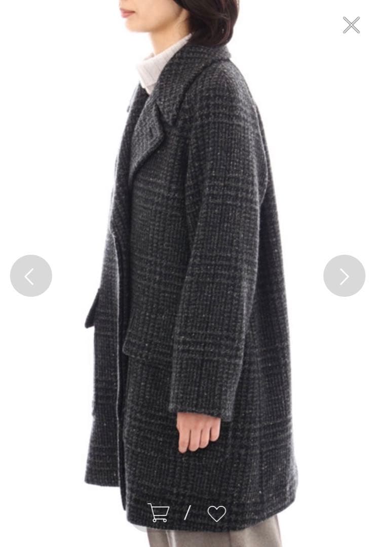 売り切り価格‼️本物マーガレットハウエル❣️上質WOOL COAT✨93,500円