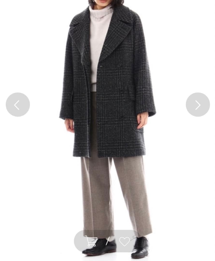 売り切り価格‼️本物マーガレットハウエル❣️上質WOOL COAT✨93,500円