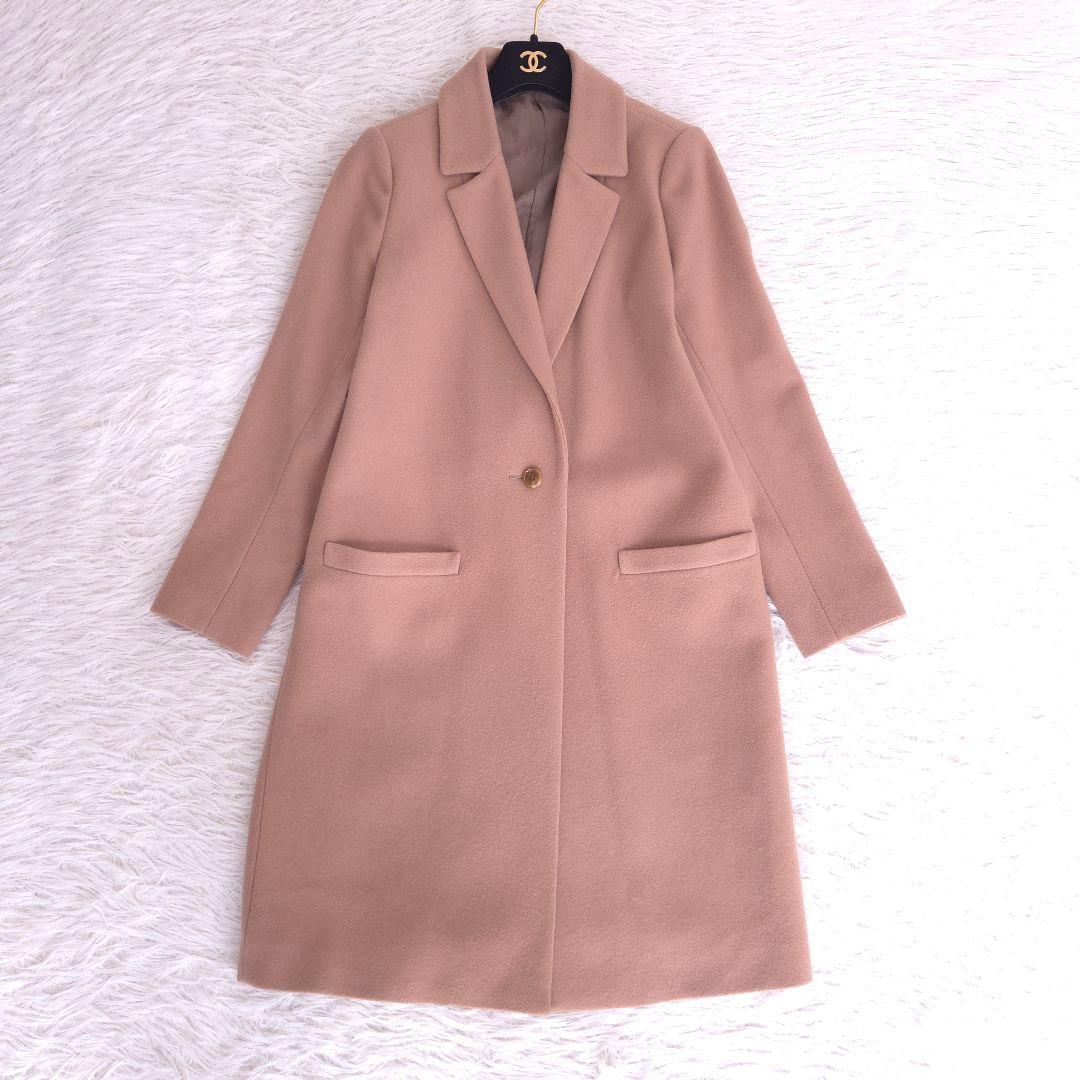 セオリー チェスターコート 近年 高級 メルトン キャメル