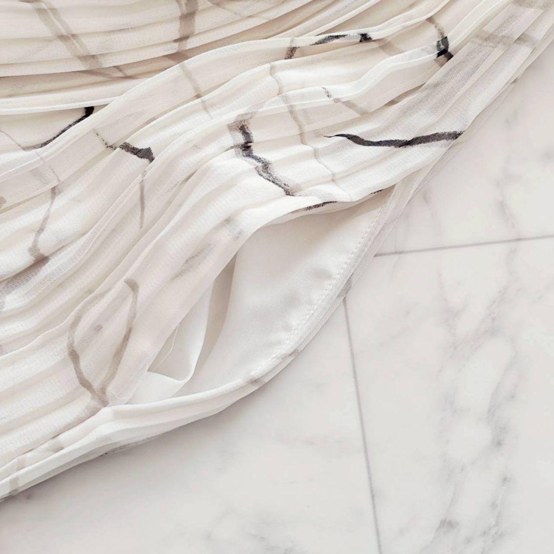 CELFORD×HANAEMORI 蝶ネクタイ付きプリーツワンピース