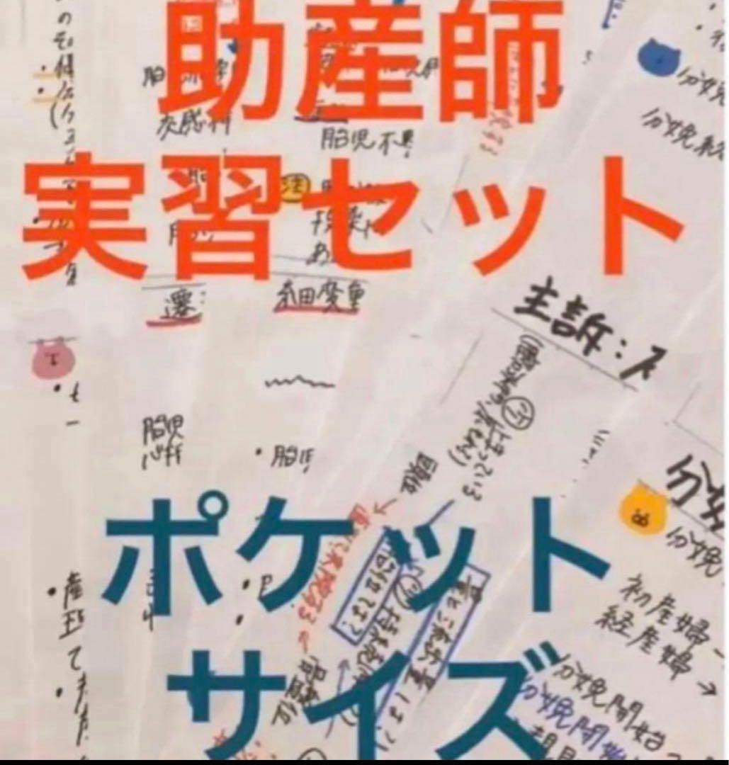 助産師　助産学生　実習乗り切りセット　ポケットサイズ　事前学習　実習　国家試験
