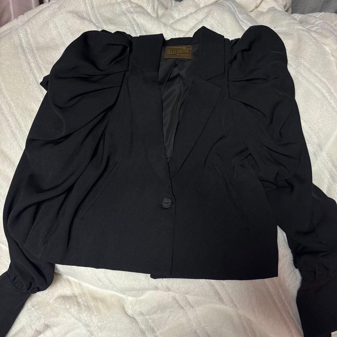 la belle etude ボリュームギャザースリーブジャケットⅡ