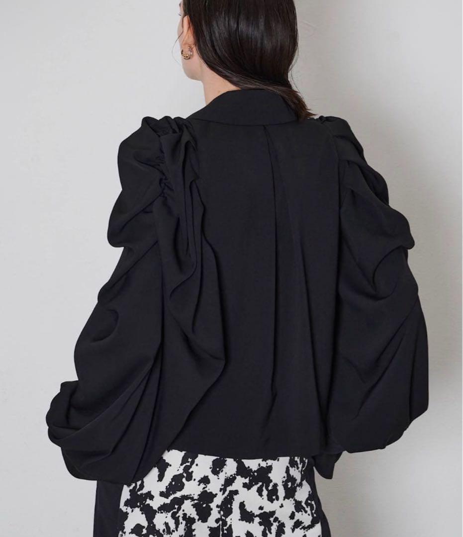 la belle etude ボリュームギャザースリーブジャケットⅡ