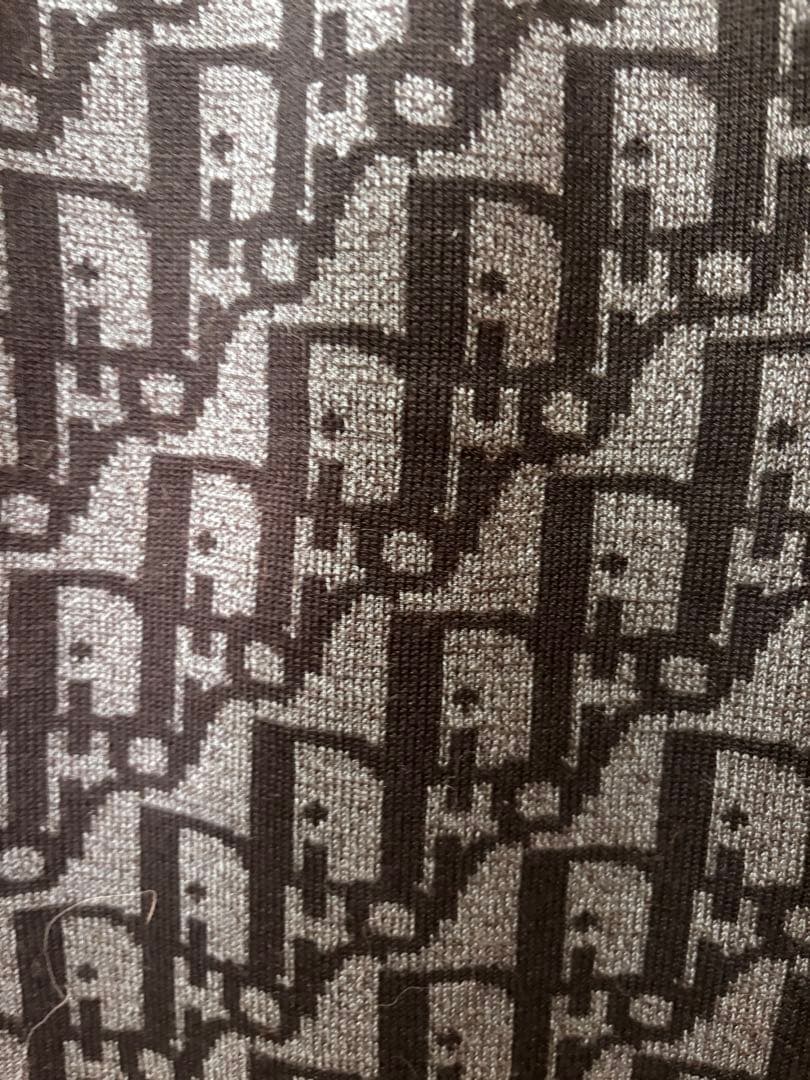 クリスチャンディオール　マフラー グレー ブラック