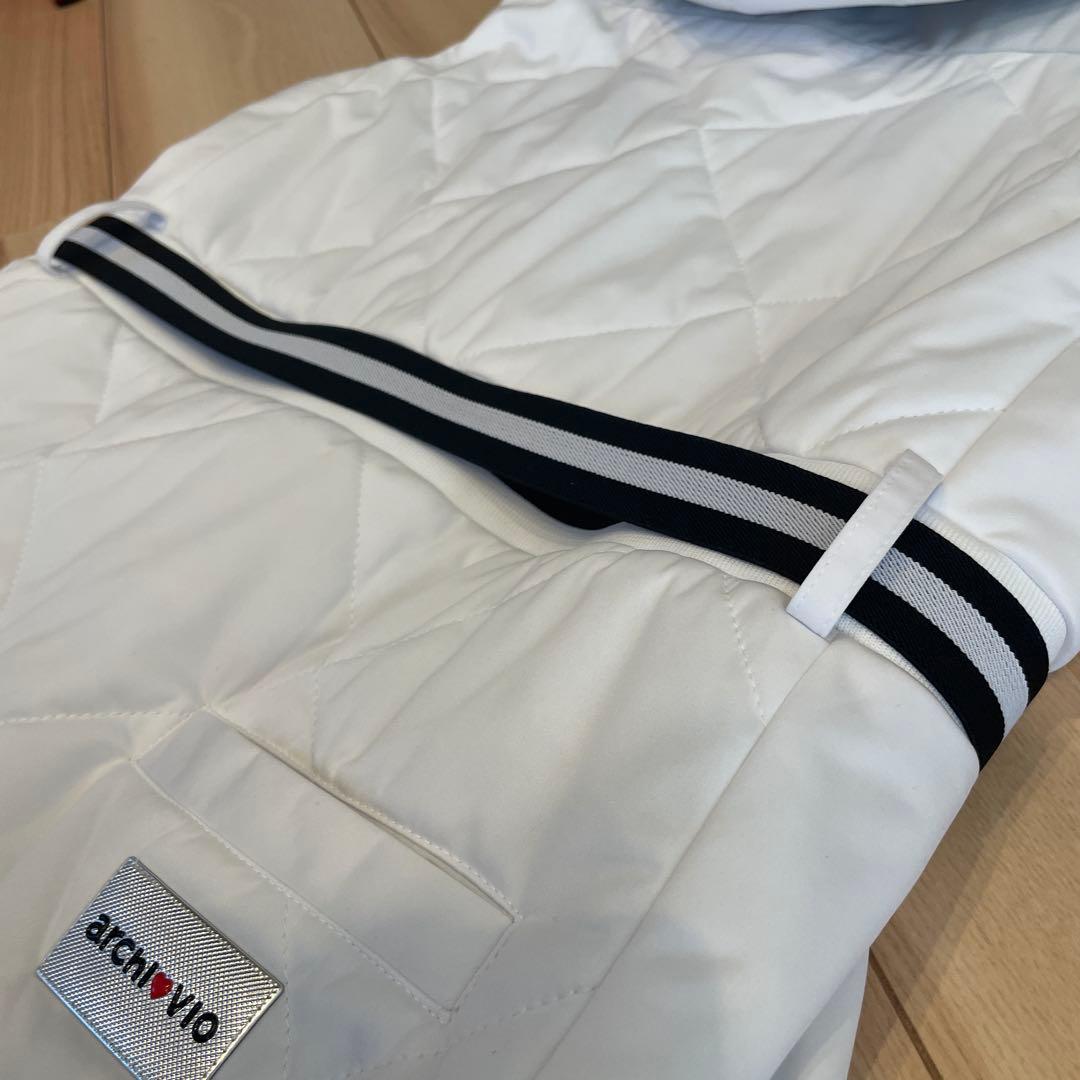 こすさま専用アルチビオ　ワンピース　中綿ベスト　白　サイズ38