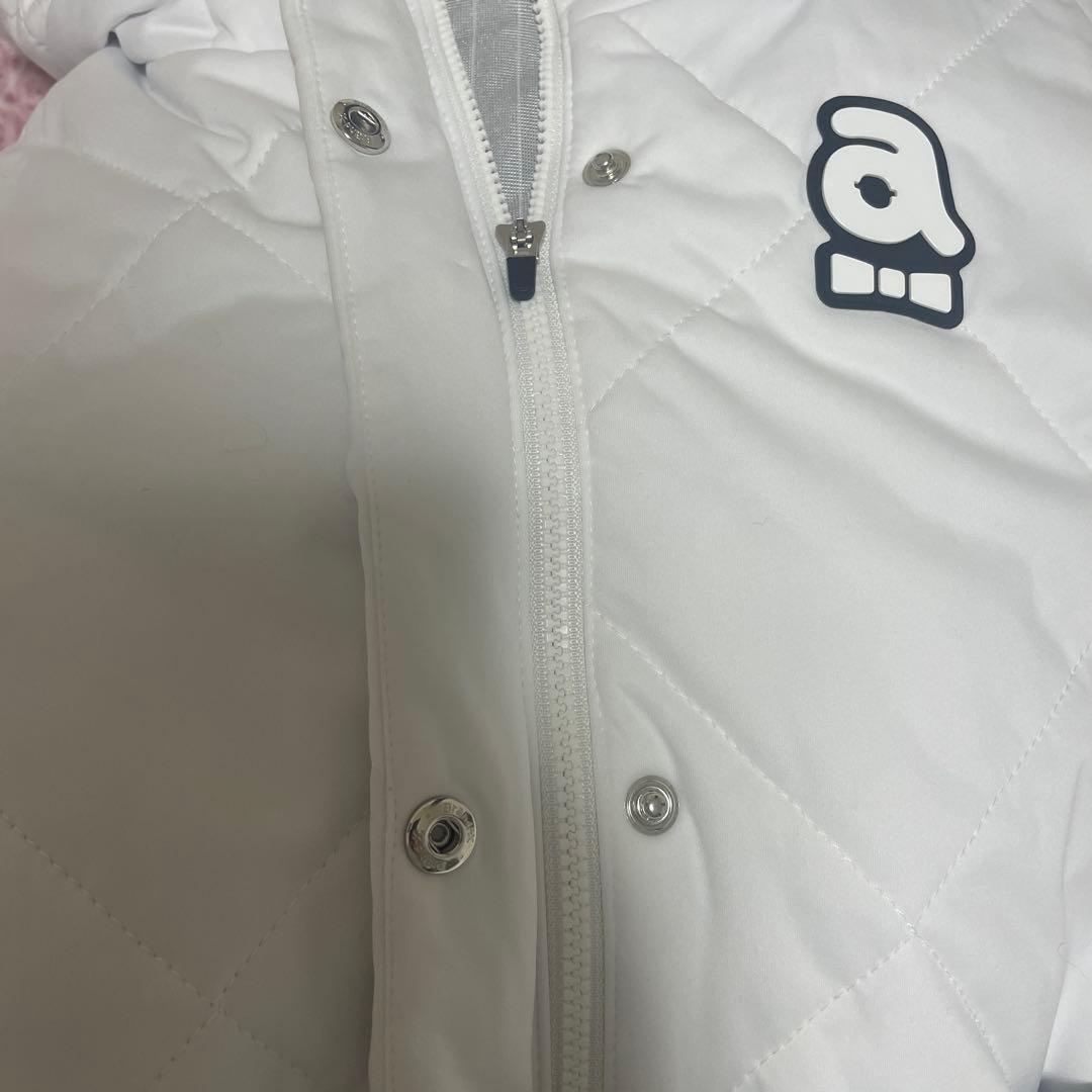 こすさま専用アルチビオ　ワンピース　中綿ベスト　白　サイズ38